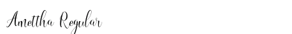Amettha Regular font free download