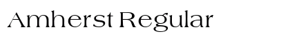 Amherst Regular font free download