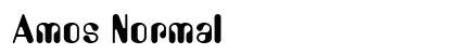 Amos Normal font free download
