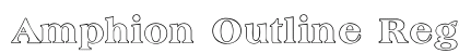 Amphion Outline Regular font free download