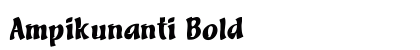 Ampikunanti Bold preview Ampikunanti Bold preview