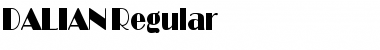 DALIAN Regular Font