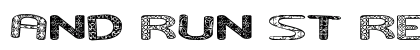 And Run St Regular font free download