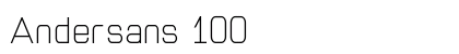 Andersans 100 font free download