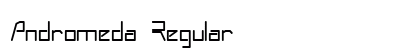 Andromeda Regular font free download