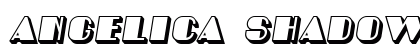 Angelica Shadow Italic font free download