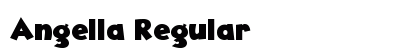 Angella Regular font free download