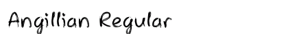 Angillian Regular font free download