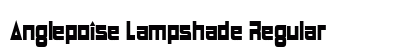 Anglepoise Lampshade Regular font free download