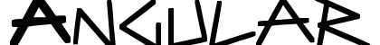 Angular Anarchy Regular font free download