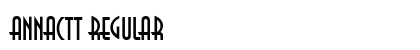 AnnaCTT Regular Font AnnaCTT Regular Font Preview