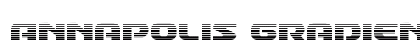 Annapolis Gradient Regular Font Preview