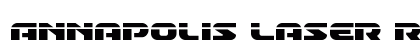 Annapolis Laser Regular font free download