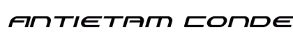 Antietam Condensed Italic Condensed Italic font free download