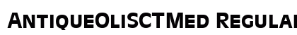 AntiqueOliSCTMed Regular font free download