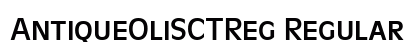 AntiqueOliSCTReg Regular font free download