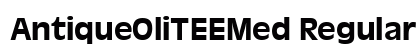 AntiqueOliTEEMed Regular font free download