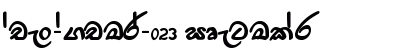 apex-a.pura-023 Regular font free download