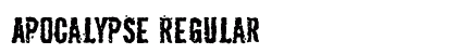 Apocalypse Regular font free download