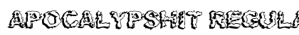Apocalypshit Regular font free download