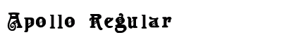 Apollo Regular font free download