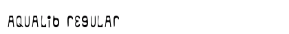 aqualib Regular font free download
