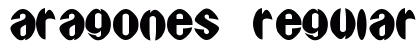 Aragones Regular font free download