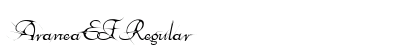 AraneaEF Regular font free download