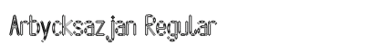 Arbycksazjan Regular font free download