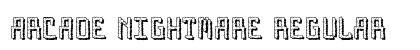 Arcade Nightmare Regular font free download