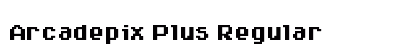 Arcadepix Plus Regular font free download