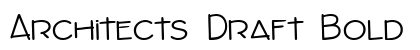 Architects Draft Bold Bold font free download