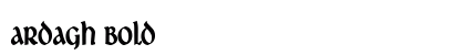 Ardagh Bold font free download