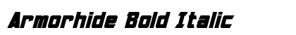 Armorhide Bold Italic font free download