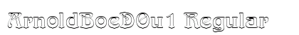 ArnoldBoeDOu1 Regular font free download