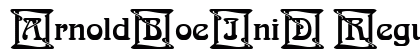 ArnoldBoeIniD Regular font free download