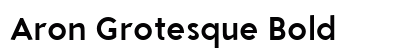 Aron Grotesque Bold font free download