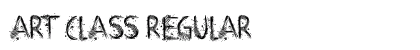 Art Class Regular font free download