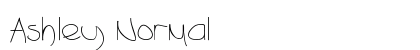 Ashley Normal font free download