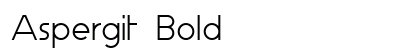 Aspergit Bold Preview