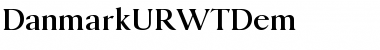 DanmarkURWTDem Regular Font