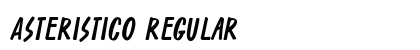 Asteristico Regular font free download