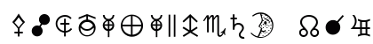 AstrologyP02 Medium font free download