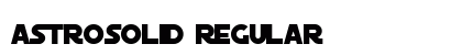 AstroSolid Regular font free download