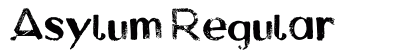 Asylum Regular font free download