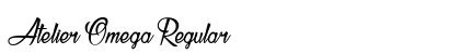 Atelier Omega Regular font free download