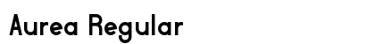 Aurea Regular font free download
