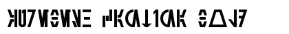 Aurebesh Cantina Bold Font Aurebesh Cantina Bold Font Preview