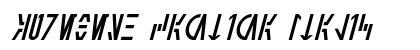 Aurebesh Cantina Italic Font Aurebesh Cantina Italic Font Preview
