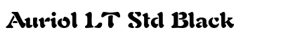 Auriol LT Std Black Preview